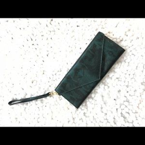 Marc Jacobs Wristlet (snake print faux leather)